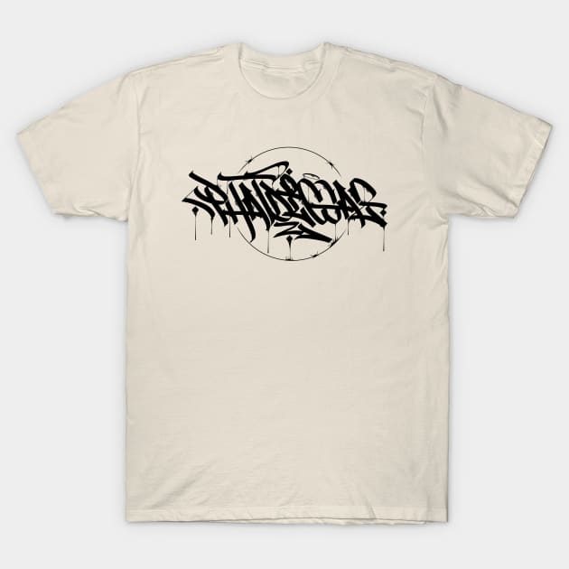 Graffiti Tag Phatdiggaz T-Shirt by PhatDiggaz